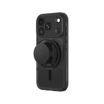 Чехол AmazingThing Titan Pro Pop Lens для iPhone 18 Pro с защитой камеры и подставкой...