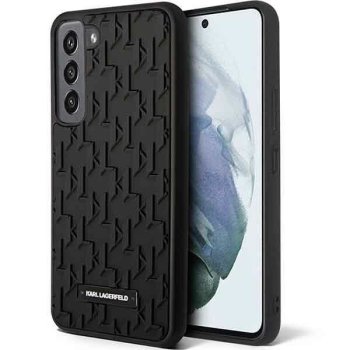 Karl Lagerfeld 3D Monogram vāciņš Samsung Galaxy S23 Melns