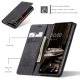 Samsung Galaxy A34 (SM-A346) CASEME Wallet Magnetic Leather Case Cover, Black | Telefona Vāciņš Maciņš Apvalks...