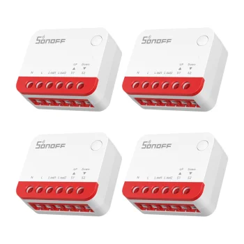 Viedais ZigBee žalūziju slēdzis Sonoff MINI-ZBRBS 4 gab.