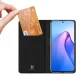 Grāmatiņas tipa vāciņš Dux Ducis Skin Pro telefonam Oppo Reno 8 Pro, ar statīva funkciju, melns