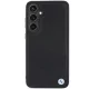 Чехол BMW для Samsung Galaxy S24+ Signature Leather Crossing Lines, черный