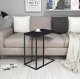 Приставной столик для ноутбука С-образный под мрамор ModernHome,...
