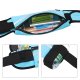 Running Belt with Pockets, Blue