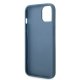 Apple iPhone 13 mini 5.4\'\' Guess 4G Triangle Logo Cardslot Case Cover, Blue