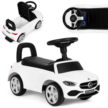 Детская машинка-каталка Multistore Mercedes C Class, белая