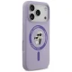 Karl Lagerfeld Silicone Karl&Choupette Ring MagSafe vāciņš iPhone 18 Pro / 17 Pro, violets