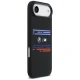 Чехол BMW M Silicon Horizontal Line MagSafe для iPhone Air, черный