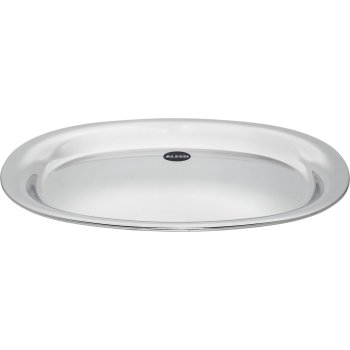 Alessi JM13 Serving Plate 36x29cm Stainless Steel Silver