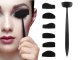 Silicone Eye Makeup Stencil Set, Black