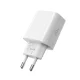 Сетевое зарядное устройство Tech-Protect NC20W PD 20W с кабелем USB-C, белое
