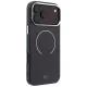 Mercedes Double Layer Iconic Logo MagSafe vāciņš iPhone 18 Pro Max / 17 Pro Max, bordo