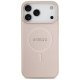 Guess iPhone 17 Pro Max vāciņš Saffiano Classic Logo MagSafe, rozā