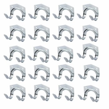 Garage Hooks Heavy Duty 20 Pack, U-Hook Wall Mount Tool Hangers for Garden and Workshop