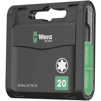 Uzgaļu komplekts Wera Bit-Box 20 TX, TX 20 x 25 mm, 20 gab.
