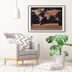 World Map Scratch Card Poster Best Gift for Traveler 23443