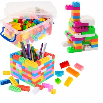 Bērnu "Lego" Konstruktors Celtniecības Bloku Kluču Komplekts 240 gab. | Kids Constructor Building Blocks Bricks...