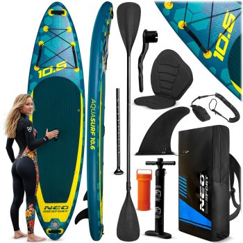 Piepūšamais SUP dēlis Neo-Sport Aquasurf 320x84x15 cm 170213