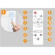 Infrasarkanais apsildes panelis Berdsen BD-984, 600 W, Wi-Fi, ar pulti
