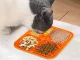 Силиконовый лизательный коврик для собак и кошек, 20 см