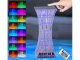 Настольная ночная LED RGB лампа с эффектом кристалла, USB, пульт