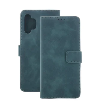 Чехол-книжка TFO Smart Velvet для iPhone 16e / 17e, темно-зеленый