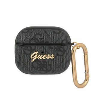 Guess GUA34GSMK AirPods 3 vāciņš pelēks/pelēks 4G Script Metal Collection | cover grey/grey