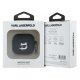 Karl Lagerfeld Silicone Choupette Head 3D Case for AirPods 4 Black