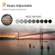 K&F Concept Classic Slim Fader regulējams ND filtrs ND2 - ND400, 55 mm