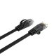 Orico PUG-C6B CAT6 plakanais RJ45 tīkla kabelis 8m melns