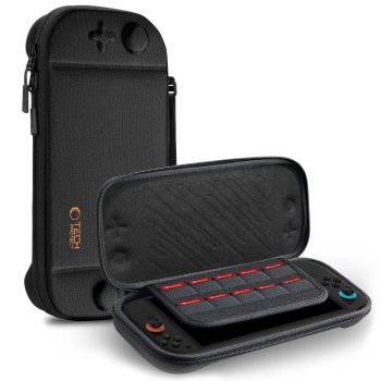 Tech-Protect Slim Pouch maciņš Nintendo Switch 2 melns