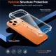 Hibrīda vāciņš iPhone 18 Pro Max / 17 Pro Max ar kameras aizsardzību, caurspīdīgs