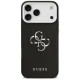 Guess Grained Big 4G Classic Logo Case for iPhone 17 Pro Max, Black
