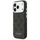 Guess Peony Hot Stamp Script MagSafe Phone Case Cover iPhone 17 Pro - Black