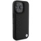 BMW iPhone 16 Pro Max Case Leather Hot Stamp MagSafe, Black