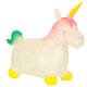 Rubber Bouncy Unicorn Toy for Kids with Pump KX3187