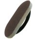 Abrasive sponge for washing frying pans