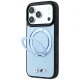 BMW Kevlar Ring Stand 360 MagSafe vāciņš iPhone 18 Pro Max / 17 Pro Max, zils