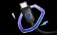 BlitzWolf BW-HDC8 USB-C uz USB-C kabelis, Thunderbolt 5, 240W, 80 Gbps, 0.5m, melns