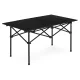 MultiGarden saliekams kempinga galds 95x55 cm, melns