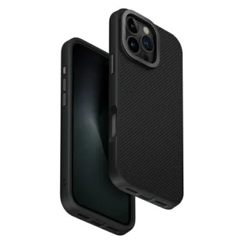 Зарядный чехол UNIQ Keva Max Magclick для iPhone 16 Pro - черный