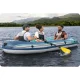 Надувная лодка Bestway Hydro-Force Trek X3 3-местная с веслами и насосом, 294 x 137...