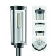 Solar Garden Path Light Forever Light SUNARI FLS-97 Classic Post LED 3000K 500mAh, Black