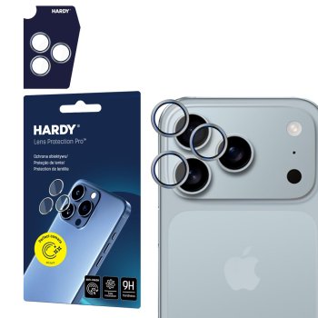 3mk HARDY Lens Protection Pro lens glass  iPhone 17 Pro / 17 Pro Max - gray