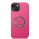 Чехол Karl Lagerfeld Silicone RSG для iPhone 14 Plus (розовый)