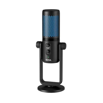 Bezvadu mikrofons BOYA BY-PM740 2.4 GHz 3.5 mm, melns
