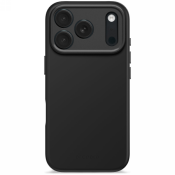 Decoded AntiMicrobial Silicone Backcover MagSafe Phone Case Cover iPhone 17 Pro - black