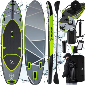 SUP dēlis 350 cm ar piederumiem Trizand, krāsains