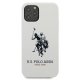 Apple iPhone 12 Pro Max 6.7\'\' US Polo Silicone Collection Case Cover (USHCP12LSLHRWH), White | Telefona Maciņš...