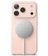 Чехол Ringke Silicone MagSafe для iPhone 18 Pro Max, розовый